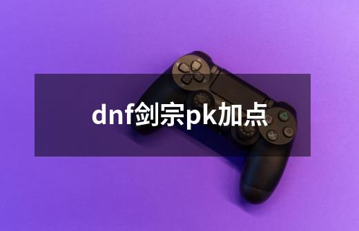 dnf剑宗pk加点-第1张-游戏信息-龙启网