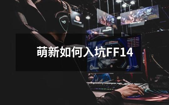 萌新如何入坑FF14-第1张-游戏信息-龙启网