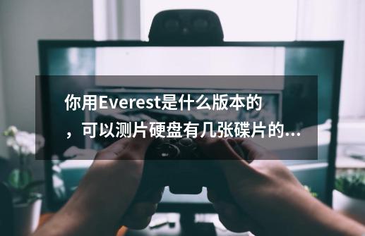 你用Everest是什么版本的，可以测片硬盘有几张碟片的。谢谢-第1张-游戏信息-龙启网