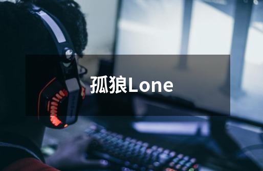 孤狼Lone-第1张-游戏信息-龙启网