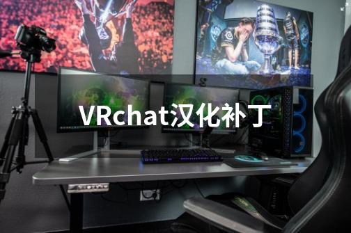 VRchat汉化补丁-第1张-游戏信息-龙启网