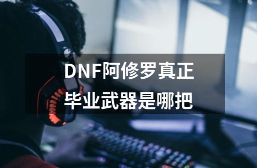 DNF阿修罗真正毕业武器是哪把-第1张-游戏信息-龙启网