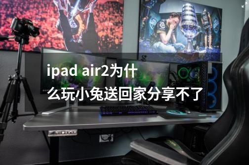 ipad air2为什么玩小兔送回家分享不了-第1张-游戏信息-龙启网