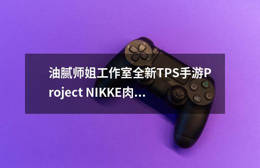 油腻师姐工作室全新TPS手游Project NIKKE肉感美臀吸睛-第1张-游戏信息-龙启网