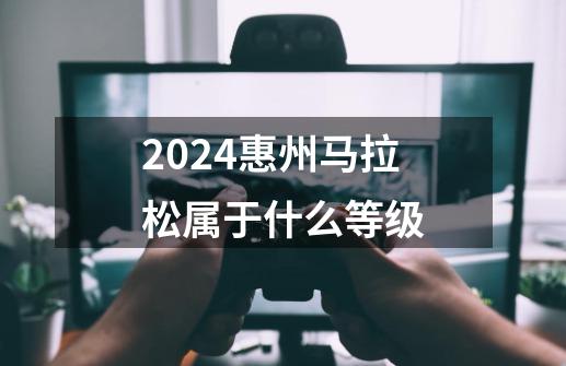 2024惠州马拉松属于什么等级-第1张-游戏信息-龙启网