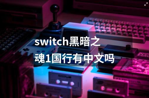 switch黑暗之魂1国行有中文吗-第1张-游戏信息-龙启网