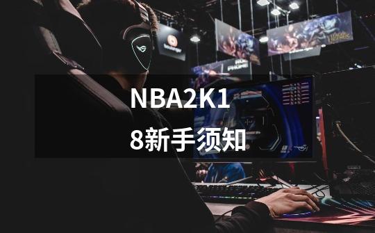 NBA2K18新手须知-第1张-游戏信息-龙启网