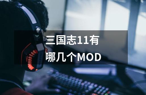 三国志11有哪几个MOD-第1张-游戏信息-龙启网