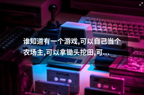 谁知道有一个游戏,可以自己当个农场主,可以拿锄头挖田,可以养鸡,还可以进地窖养蘑菇的-第1张-游戏信息-龙启网