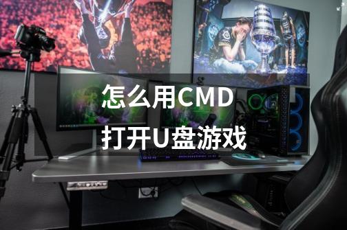 怎么用CMD打开U盘游戏-第1张-游戏信息-龙启网