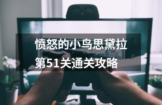 愤怒的小鸟思黛拉第51关通关攻略-第1张-游戏信息-龙启网