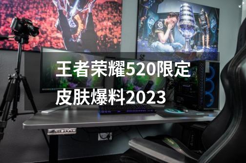 王者荣耀520限定皮肤爆料2023-第1张-游戏信息-龙启网