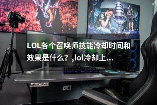 LOL各个召唤师技能冷却时间和效果是什么？,lol冷却上限多少-第1张-游戏信息-龙启网