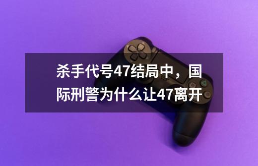 杀手代号47结局中，国际刑警为什么让47离开-第1张-游戏信息-龙启网