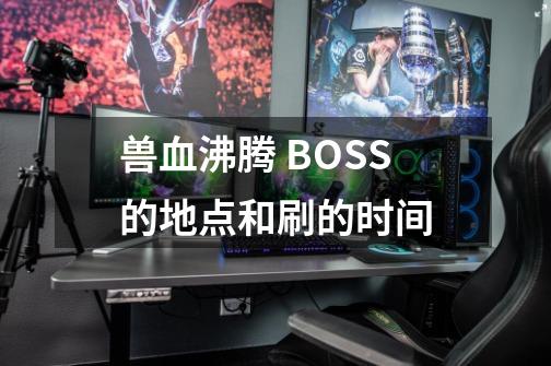 兽血沸腾 BOSS的地点和刷的时间-第1张-游戏信息-龙启网