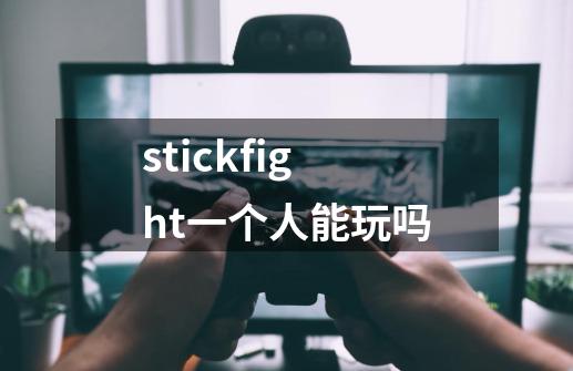 stickfight一个人能玩吗-第1张-游戏信息-龙启网