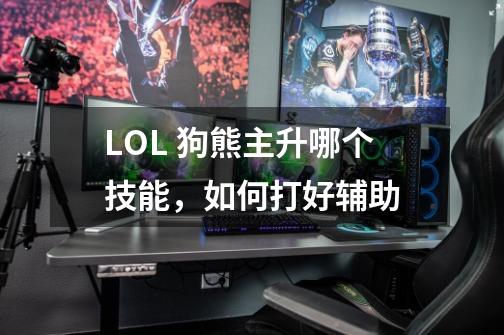 LOL 狗熊主升哪个技能，如何打好辅助-第1张-游戏信息-龙启网