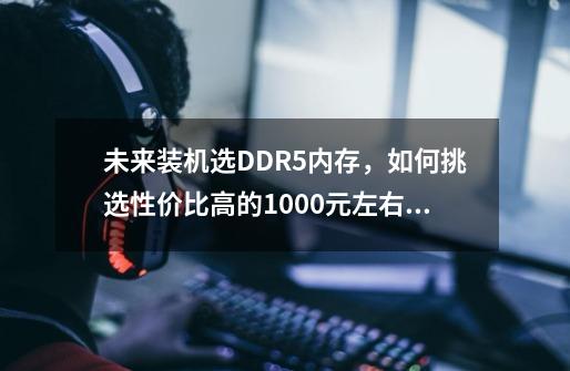 未来装机选DDR5内存，如何挑选性价比高的1000元左右产品-第1张-游戏信息-龙启网