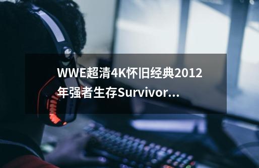 WWE超清4K怀旧经典2012年强者生存Survivor Series大赛-第1张-游戏信息-龙启网