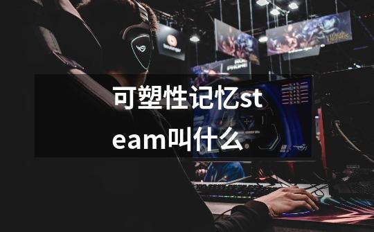 可塑性记忆steam叫什么-第1张-游戏信息-龙启网