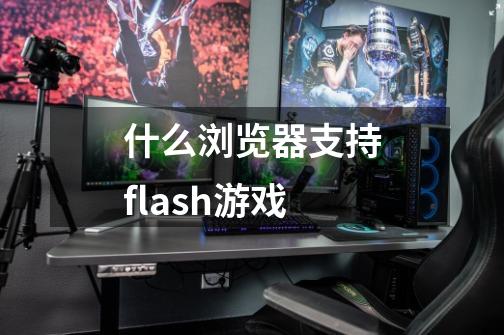 什么浏览器支持flash游戏-第1张-游戏信息-龙启网