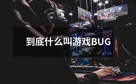 到底什么叫游戏BUG-第1张-游戏信息-龙启网