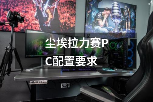 尘埃拉力赛PC配置要求-第1张-游戏信息-龙启网