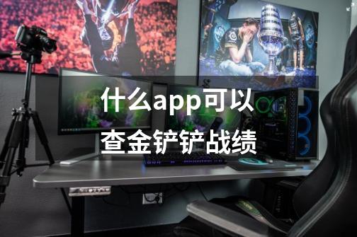 什么app可以查金铲铲战绩-第1张-游戏信息-龙启网