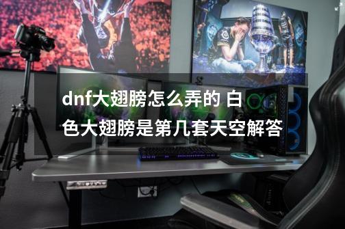 dnf大翅膀怎么弄的 白色大翅膀是第几套天空解答-第1张-游戏信息-龙启网