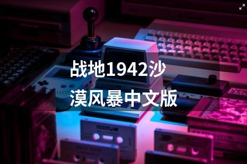 战地1942沙漠风暴中文版-第1张-游戏信息-龙启网