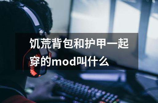 饥荒背包和护甲一起穿的mod叫什么-第1张-游戏信息-龙启网