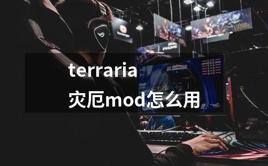 terraria灾厄mod怎么用-第1张-游戏信息-龙启网