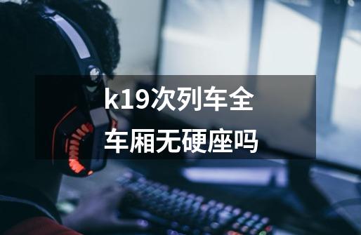 k19次列车全车厢无硬座吗-第1张-游戏信息-龙启网