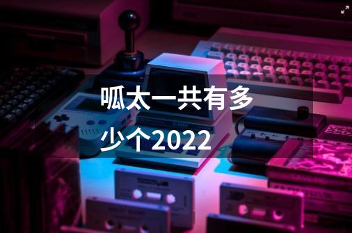 呱太一共有多少个2022-第1张-游戏信息-龙启网