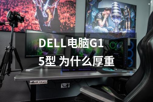 DELL电脑G15型 为什么厚重-第1张-游戏信息-龙启网