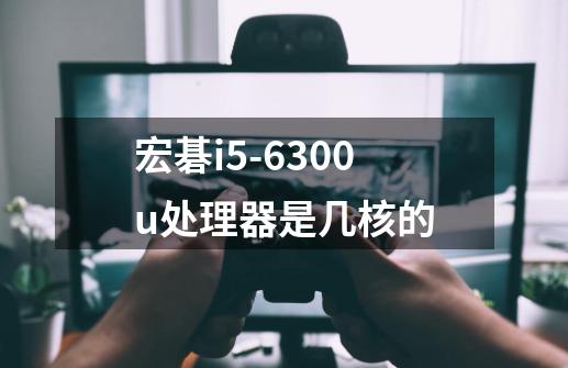 宏碁i5-6300u处理器是几核的-第1张-游戏信息-龙启网