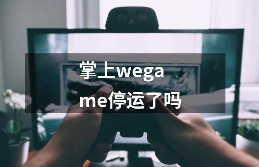 掌上wegame停运了吗-第1张-游戏信息-龙启网