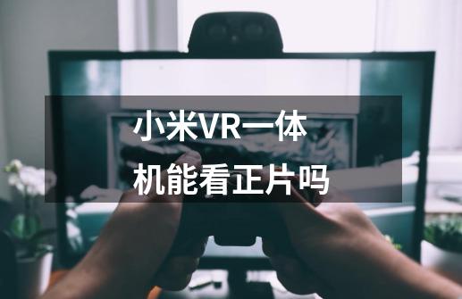 小米VR一体机能看正片吗-第1张-游戏信息-龙启网