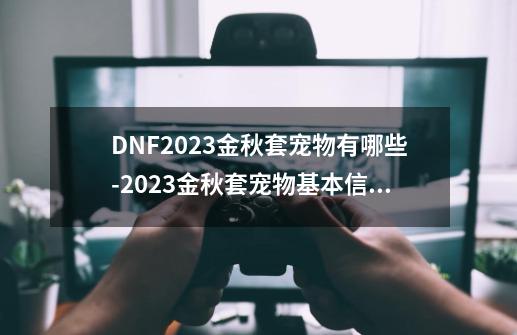 DNF2023金秋套宠物有哪些-2023金秋套宠物基本信息介绍-第1张-游戏信息-龙启网