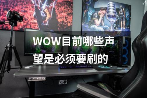 WOW目前哪些声望是必须要刷的-第1张-游戏信息-龙启网