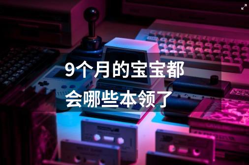 9个月的宝宝都会哪些本领了-第1张-游戏信息-龙启网