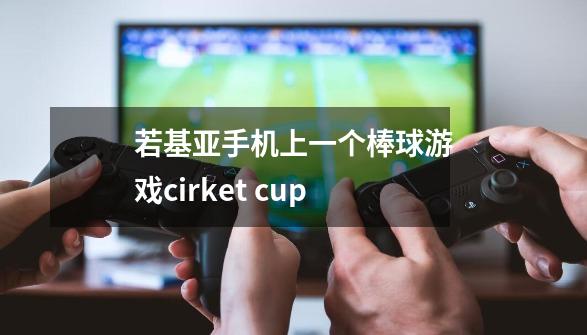 若基亚手机上一个棒球游戏cirket cup-第1张-游戏信息-龙启网