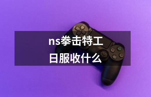 ns拳击特工日服收什么-第1张-游戏信息-龙启网