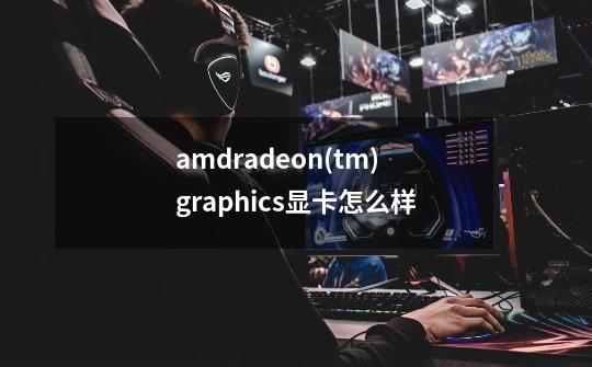 amdradeon(tm)graphics显卡怎么样-第1张-游戏信息-龙启网