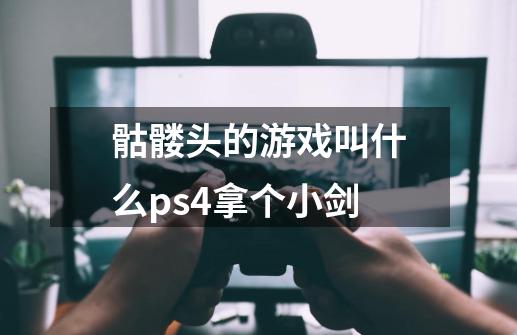 骷髅头的游戏叫什么ps4拿个小剑-第1张-游戏信息-龙启网