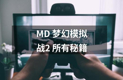 MD 梦幻模拟战2 所有秘籍-第1张-游戏信息-龙启网