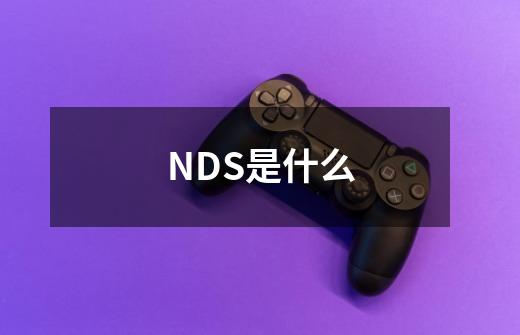 NDS是什么-第1张-游戏信息-龙启网