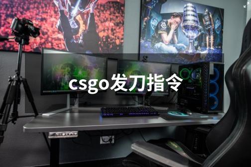 csgo发刀指令-第1张-游戏信息-龙启网