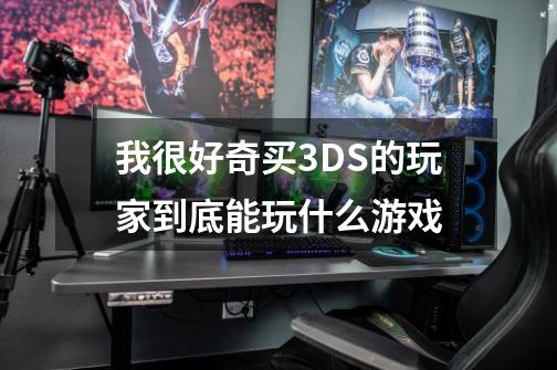 我很好奇买3DS的玩家到底能玩什么游戏-第1张-游戏信息-龙启网