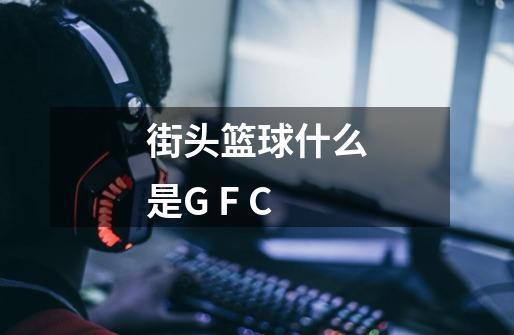 街头篮球什么是G F C-第1张-游戏信息-龙启网